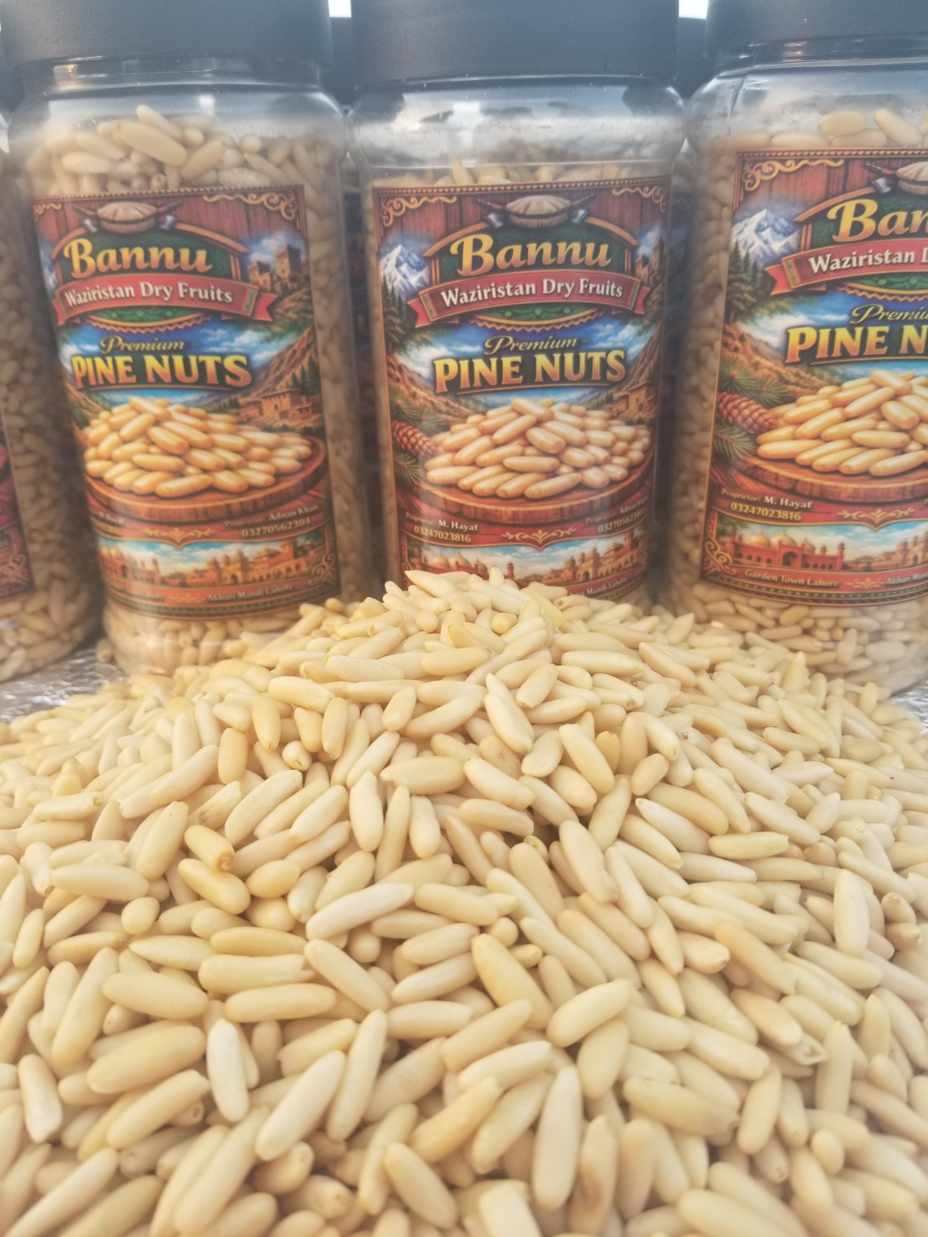 Premium Himalyan Roasted Pine Nuts (Without Shell)