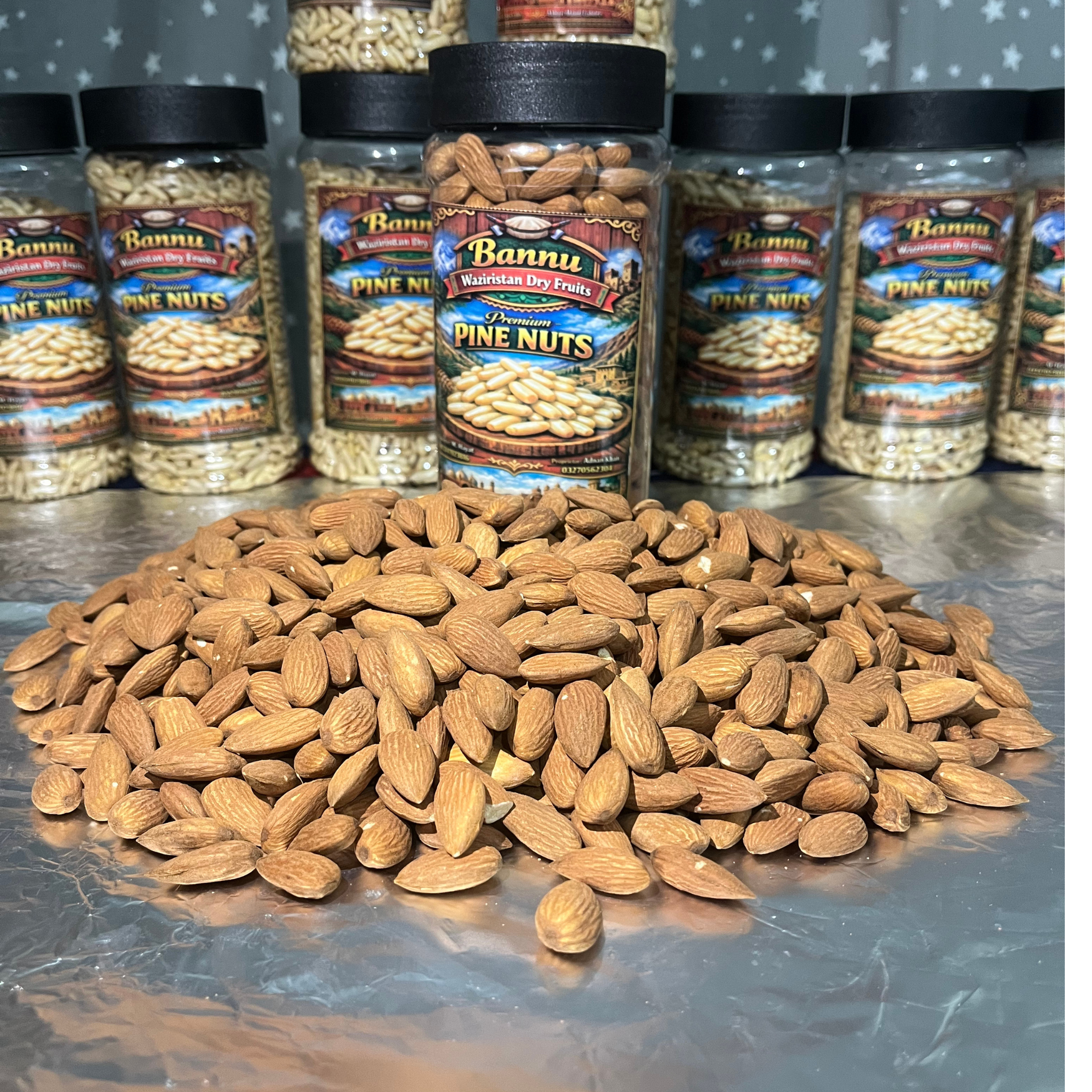 Premium Big Size Almonds (Badam) Without Shell – Fresh & Natural